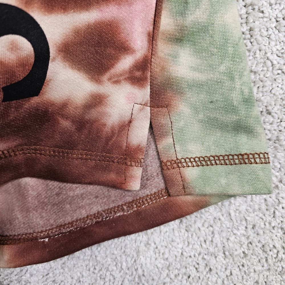 NEW Outer Banks Tie Dye Sweatpants Women Size M Brown Pink Green - Picture 9 of 9